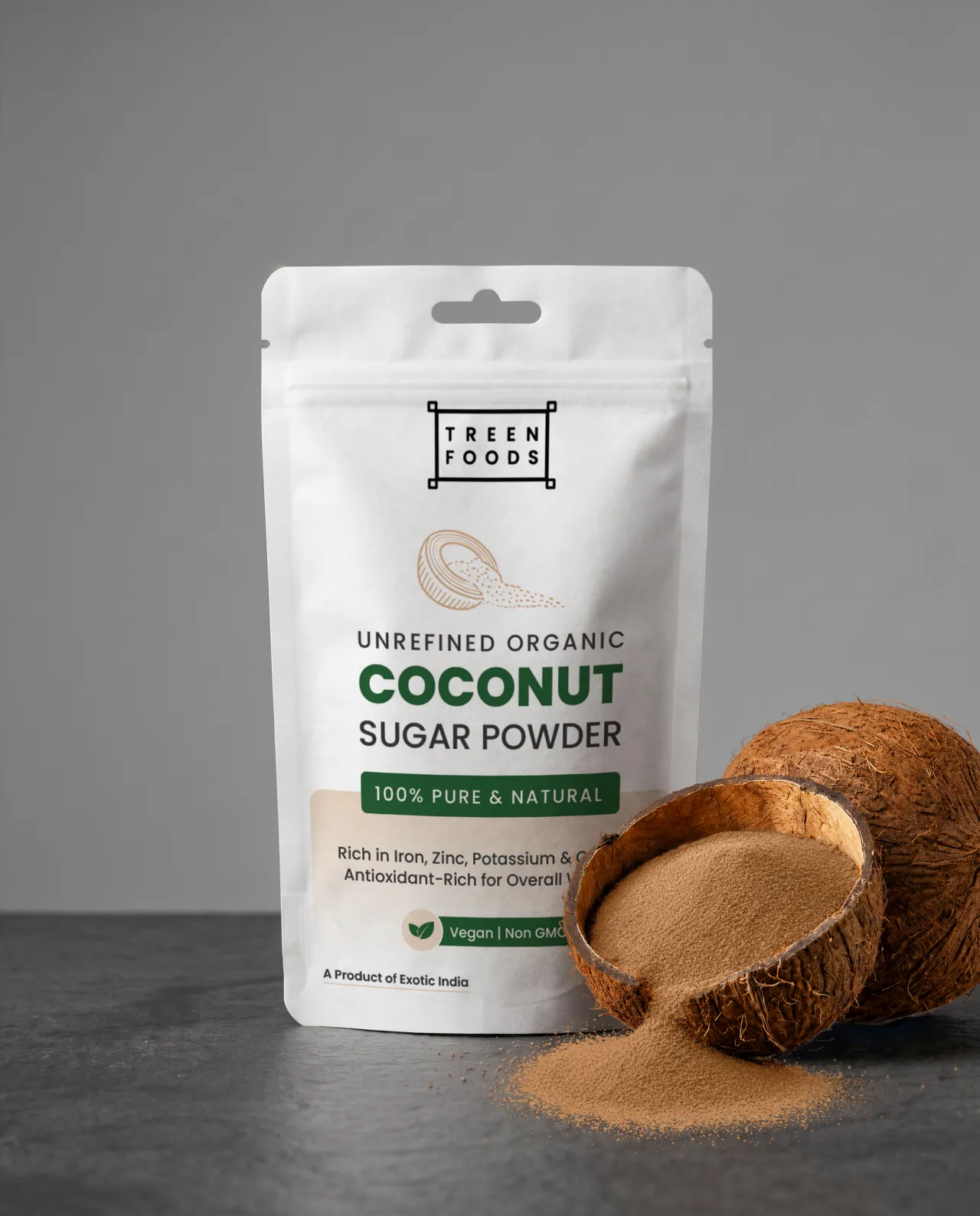 Organic Coconut Sugar (125gm)